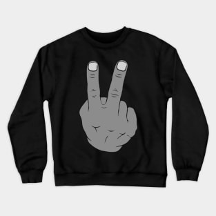 Two Fingers Crewneck Sweatshirt